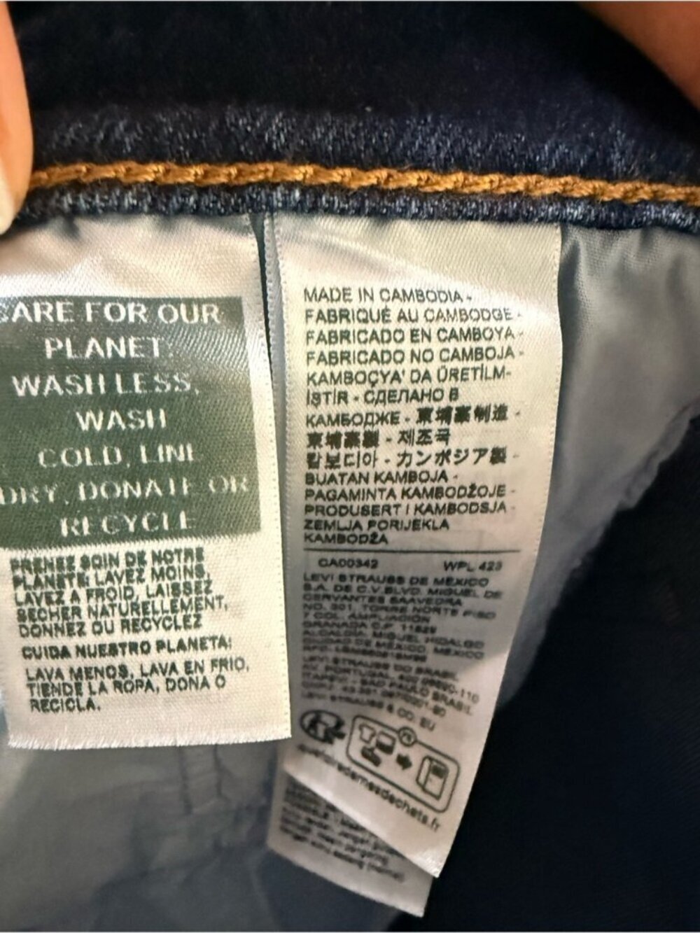 LEVI’S RIBCAGE STRAIGHT ANKLE WOMEN'S JEANS SIZE 31 - Picture 9 of 12